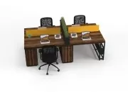 ROCCO DÖRTLÜ ÇALIŞMA MASASI - Görsel 26