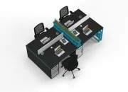 ROCCO DÖRTLÜ ÇALIŞMA MASASI - Görsel 35