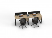 TITO HORIZONTAL DOUBLE STUDY DESK