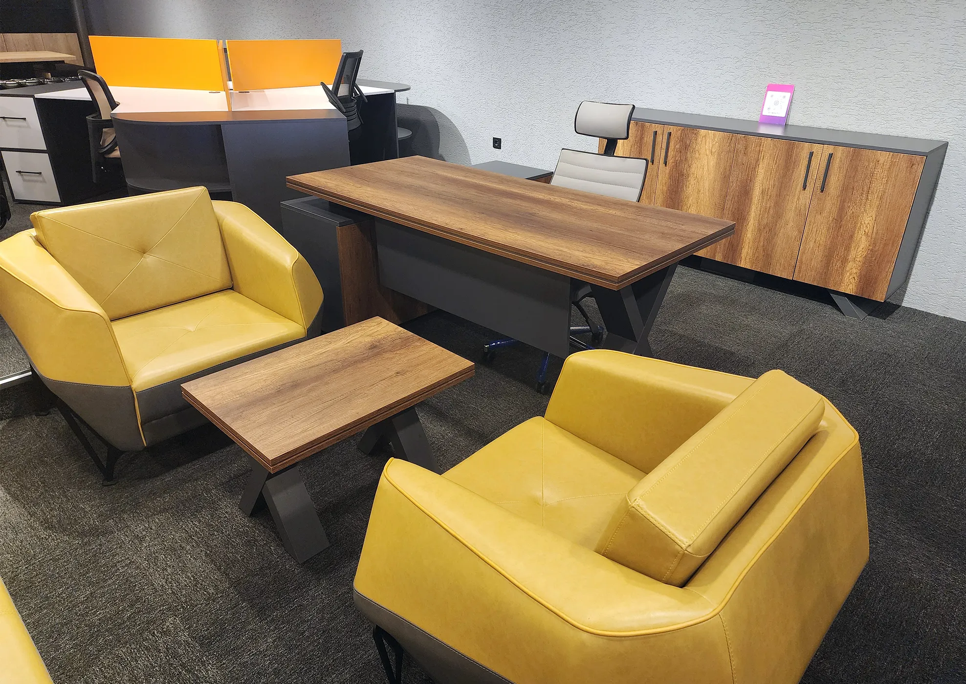 TOSCA ÇALIŞMA MASASI TAKIMI – TEŞHİR - Görsel 1