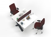 TOSCA DOUBLE STUDY DESK