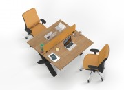 TOSCA DOUBLE STUDY DESK