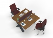 TOSCA DOUBLE STUDY DESK