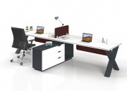 TOSCA HORIZONTAL DOUBLE STUDY DESK