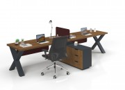 TOSCA HORIZONTAL DOUBLE STUDY DESK