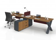 TOSCA HORIZONTAL DOUBLE STUDY DESK