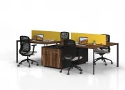 VİTALE DÖRTLÜ ÇALIŞMA MASASI - Görsel 6