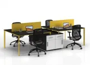 VİTALE DÖRTLÜ ÇALIŞMA MASASI - Görsel 11