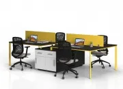 VİTALE DÖRTLÜ ÇALIŞMA MASASI - Görsel 17