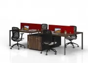 VİTALE DÖRTLÜ ÇALIŞMA MASASI - Görsel 15