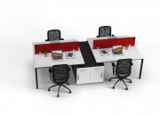 VITALE FOUR STUDY TABLE