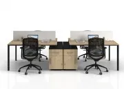 VİTALE DÖRTLÜ ÇALIŞMA MASASI - Görsel 21