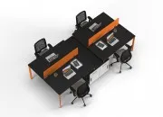 VİTALE DÖRTLÜ ÇALIŞMA MASASI - Görsel 22