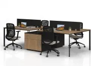 VİTALE DÖRTLÜ ÇALIŞMA MASASI - Görsel 24