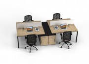 VITALE FOUR STUDY TABLE