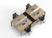 VITALE FOUR STUDY TABLE