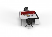 VITALE DOUBLE STUDY DESK