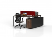 VITALE DOUBLE STUDY DESK