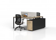 VITALE DOUBLE STUDY DESK