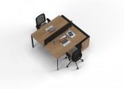 VITALE DOUBLE STUDY DESK