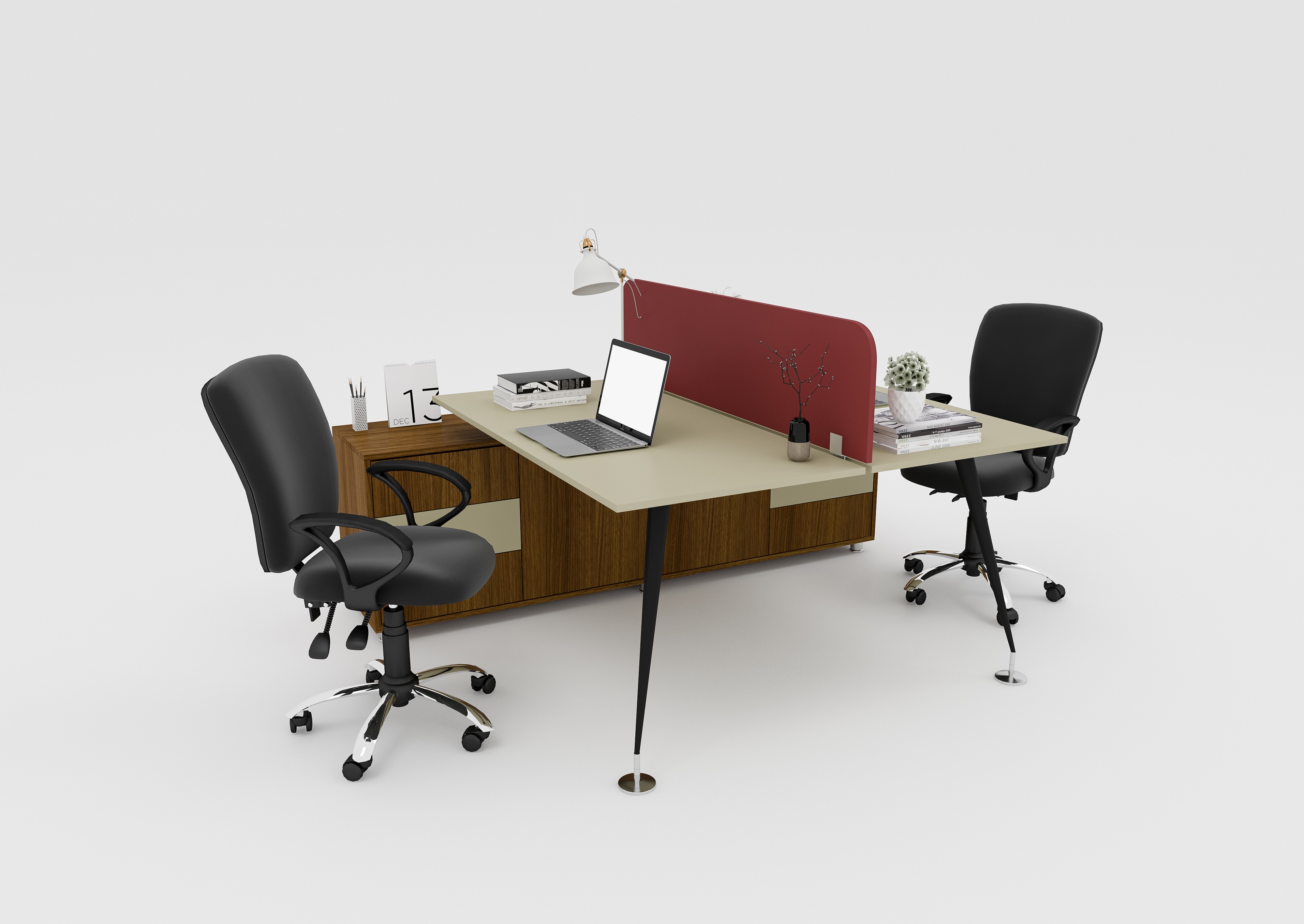 LUDANO DOUBLE STUDY DESK