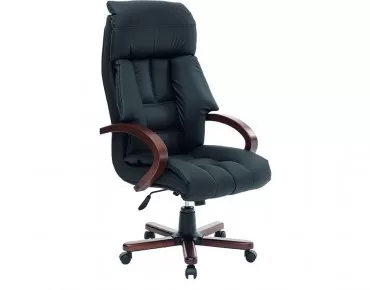 COMFORT WOODEN ARM EXECUTIVE CHAIR