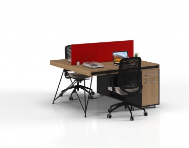 FABRE DOUBLE STUDY DESK