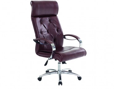 QUILTED ALM ARM EXECUTIVE CHAIR