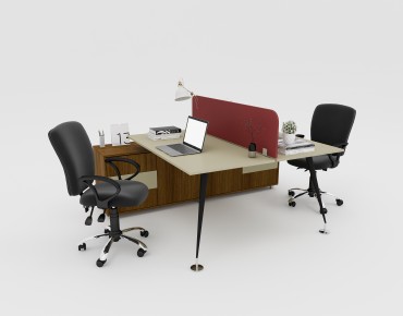 LUDANO DOUBLE STUDY DESK