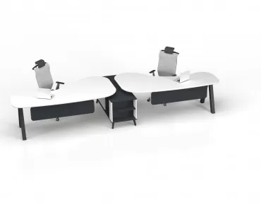 NOVELLA HORIZONTAL DOUBLE STUDY DESK