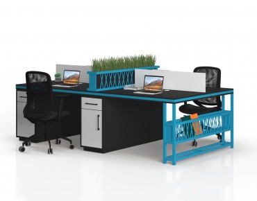 ROCCO QUAD STUDY DESK