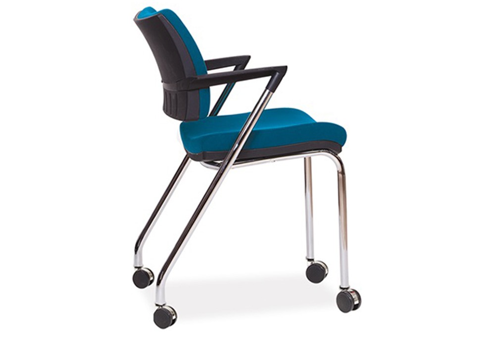 REKS FOUR LEGS WORK CHAIR WITH WHEELS